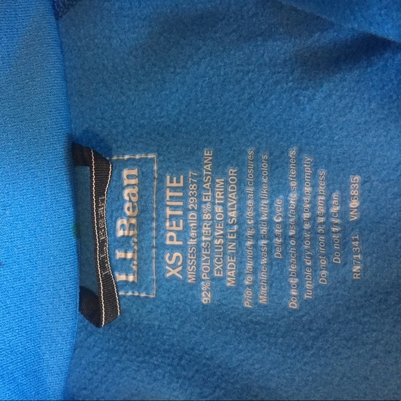 L. L. Bean ProStretch fleece xsp - Picture 5 of 5